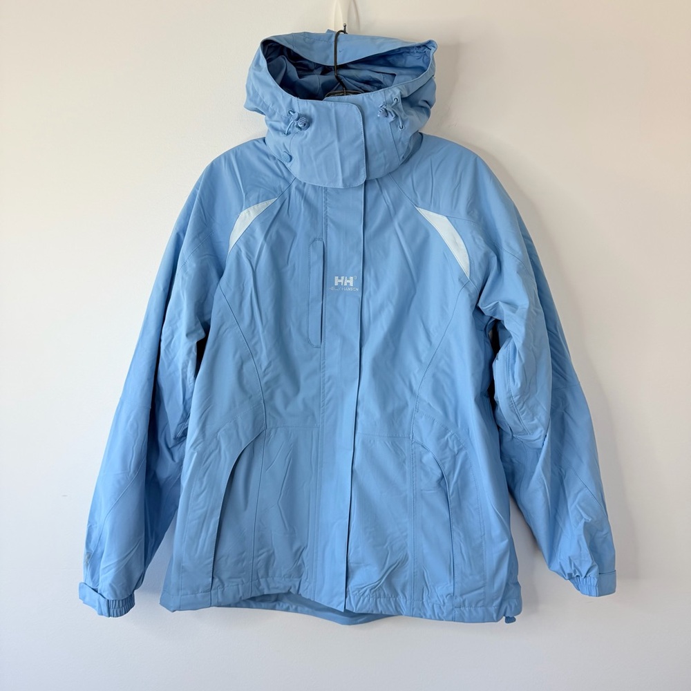 Helly Hansen RARE Y2K 2000's Horizon Jacket Waterproof 3-in-1 Bluejay 58175 Sz L - Picture 2 of 16